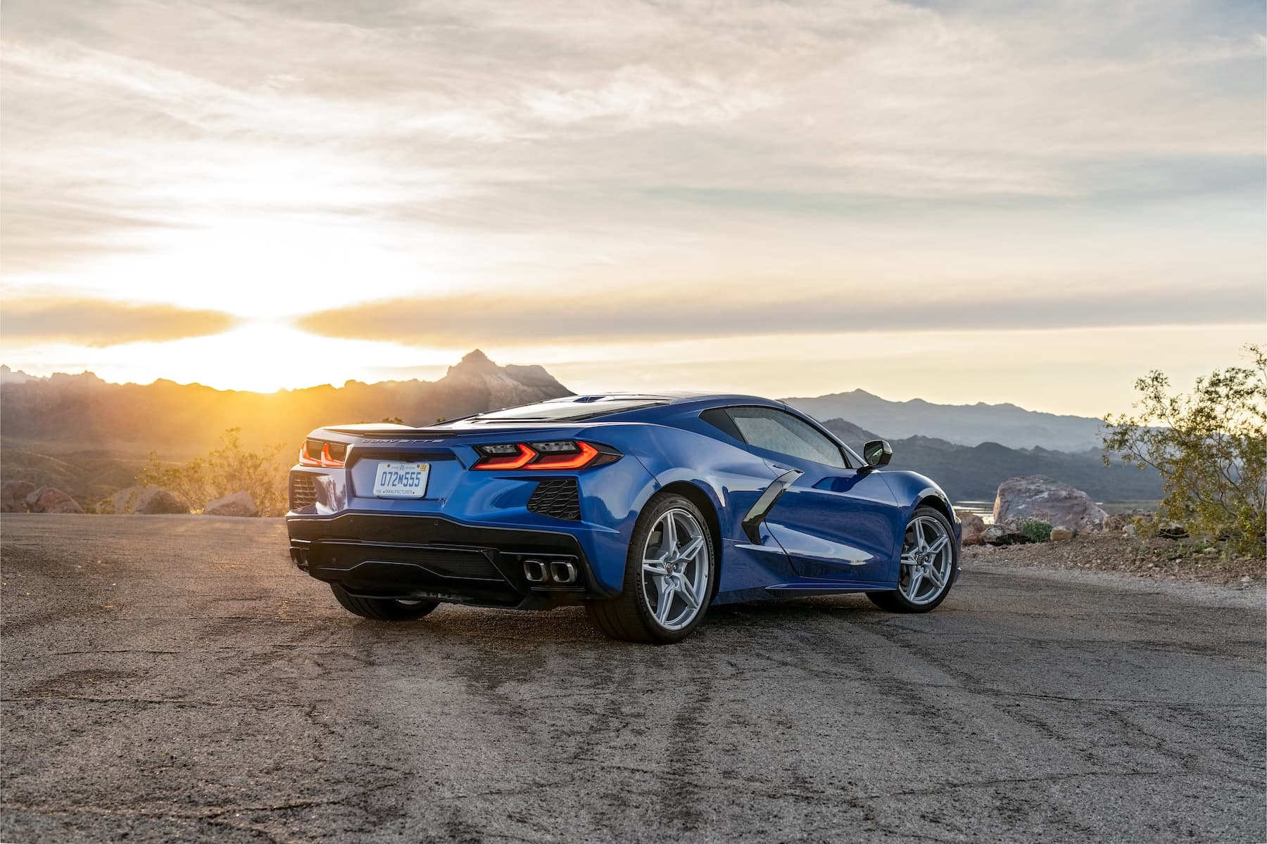 Chevrolet Corvette Stingray – rear, static